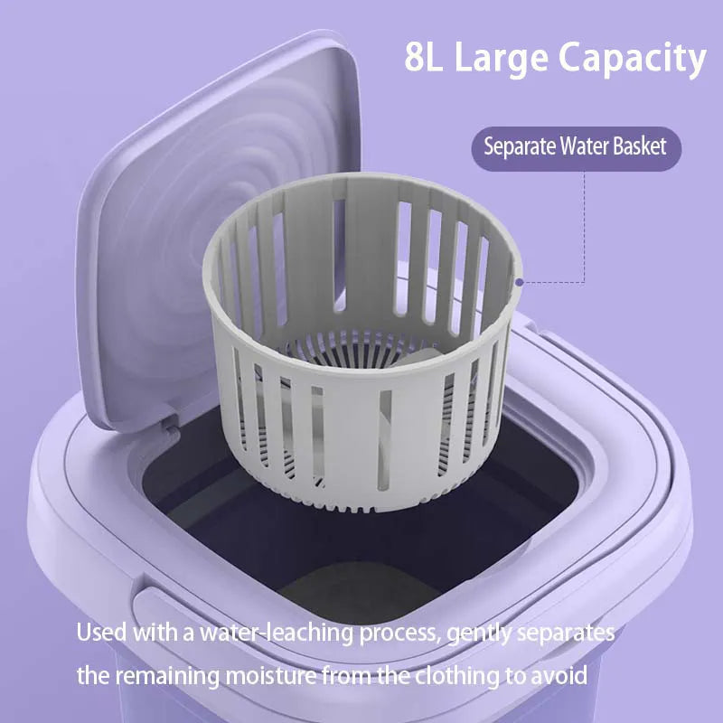 Mini Foldable Portable Washing Machine